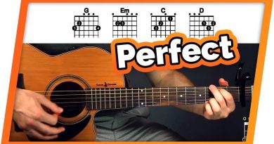 Perfect Guitar Tutorial (Ed Sheeran) Easy Chords Guitar Lesson