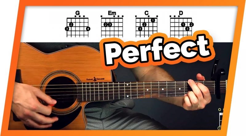 Perfect Guitar Tutorial (Ed Sheeran) Easy Chords Guitar Lesson