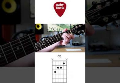 Guitar for beginners. C6 Chord. #shorts