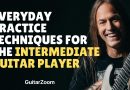 Everyday Practice Techniques for the Intermediate Guitar Player – Steve Stine Guitar Lesson